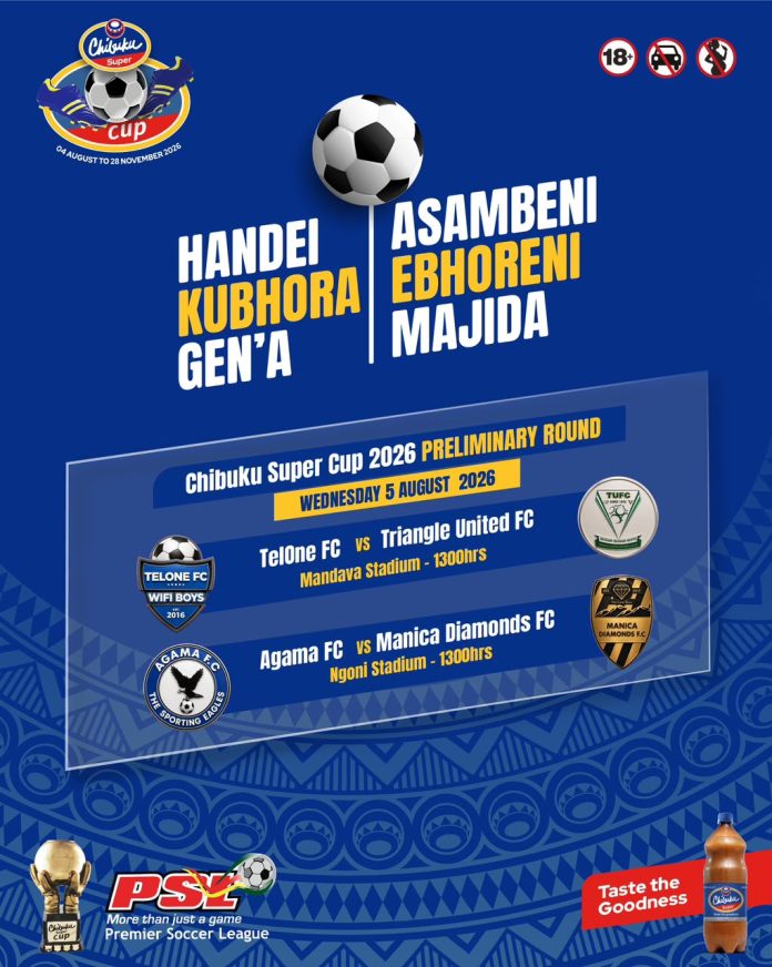 2026 Chibuku Super Cup Kicks Off With Two Preliminary Round Fixtures