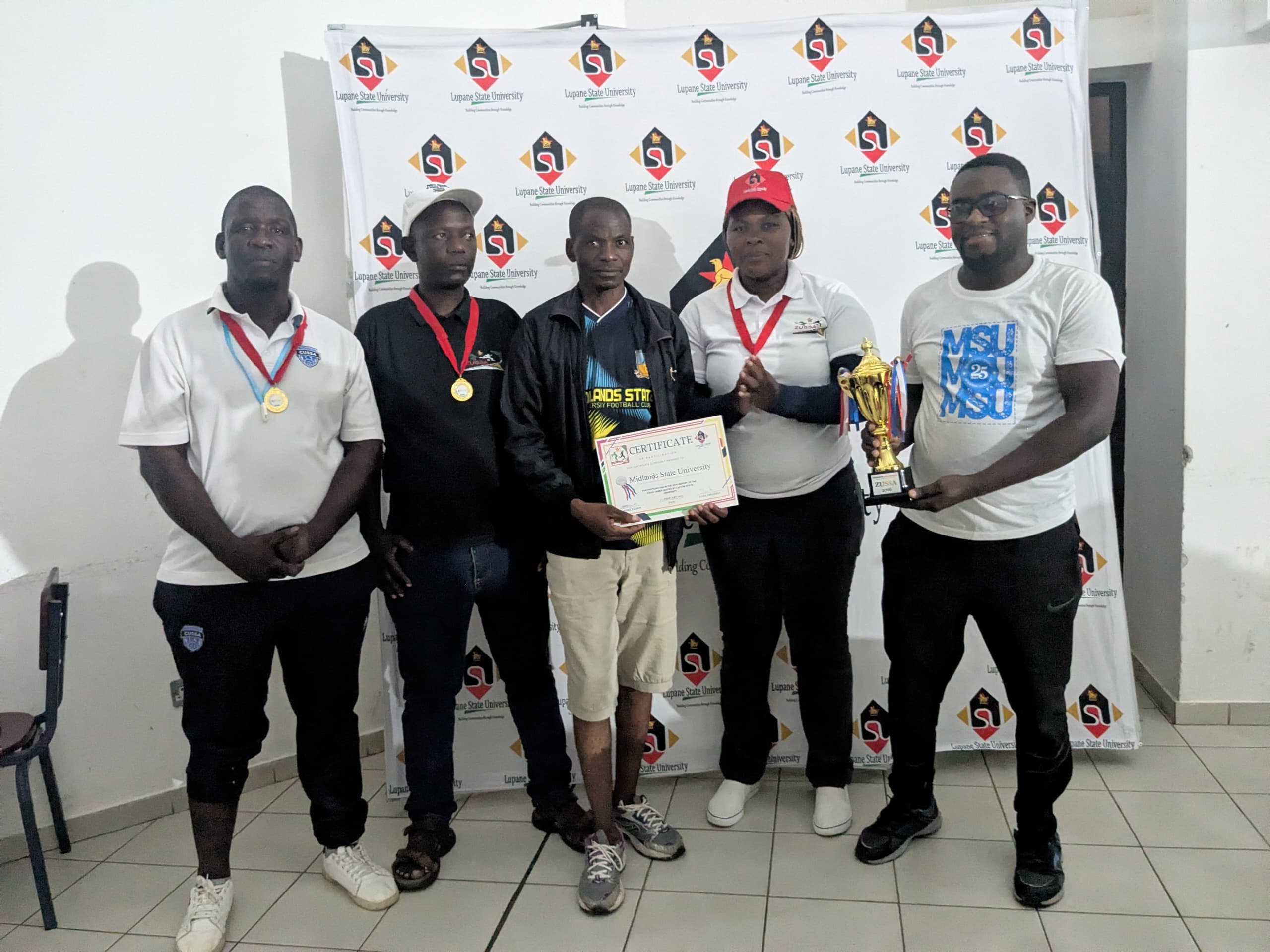 MSU Staff Bag Silver at ZUSSA Games